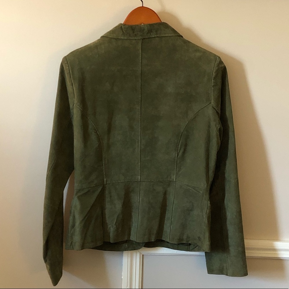 Sueded leather jacket - Picture 3 of 3